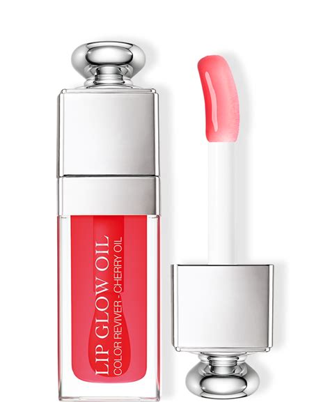 dior addict lip oil cherry.